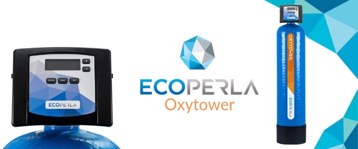 Ecoperla Oxytower - odżelaziacz i odmanganiacz z komorą sprężonego powietrza