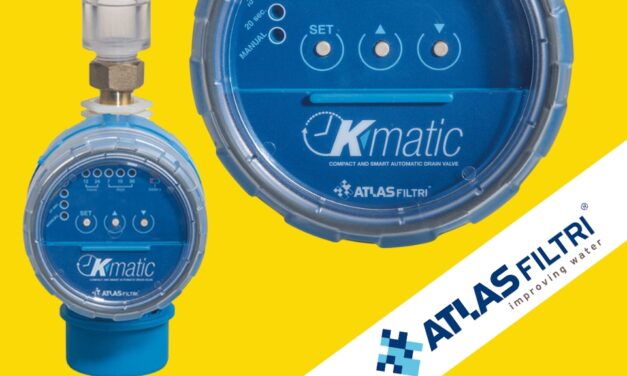 Poznaj zawór spustowy K-Matic i zapomnij o ręcznej obsłudze filtra Atlas Filtri Hydra